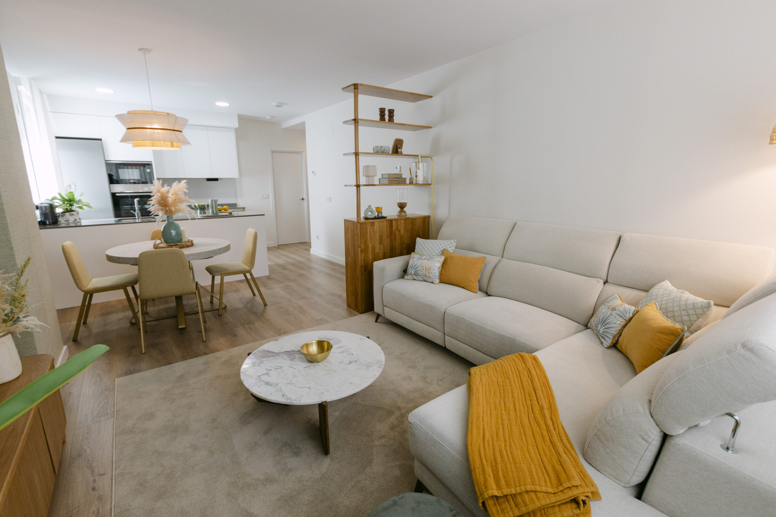 Interior diseño salón acogedor